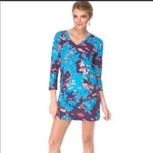 Lilly Pulitzer Reef Me Up Corrine small cotton jersey dress